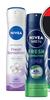 Nivea Anti Perspirant Deodorant Spray For Men Or Women Assorted-150ml Each