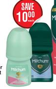 Mitchum Antiperspirant Roll On For Men Or Women Assorted-50ml Each