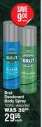 Brut Deodorant Body Spray Assorted-120ml