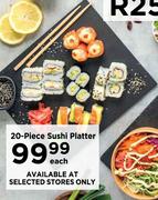 20 Piece Sushi Platter-Each