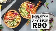 Salmon Or Prawn Poke Bowls-For 2
