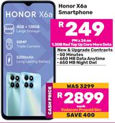 Honor XX6a Smartphone-On 1.3GB Red Top Up Core More Data