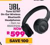 JBL Tune 527BT On-Ear Wireless Bluetooth Headphone 850031246