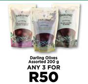 Darlings Olives Assorted-For 3 x 200g