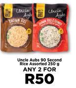 Uncle Aubs 90 Second Rice Assorted-For 2 x 250g