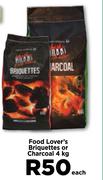 Food Lover's Briquettes Or Charcoal-4Kg Each