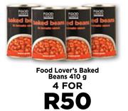 Food Lover's Baked Beans-For 4 x 410g