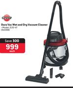 Genesis Dura Vac Wet & Dry Vacuum Cleaner ZL10-47