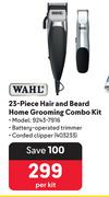 Wahl 23 Piece Hair & Beard Home Grooming Combo Kit 9243-7916-Per Kit