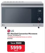 LG 39L Neo Chef Convection Microwave MJ3965ACS
