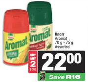 Knorr Aromat Assorted-For 2 x 70g-75g