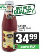 All Gold Tomato Sauce-700ml