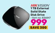 HIK Vision 1TB External Solid State Disk Drive