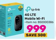 Tp-Link 4G LTE Mobile Wi-Fi 