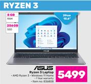 Asus 15.6"(39cm) Ryzen 3 Laptop 