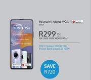 Huawei Nova Y9A 128GB-On 1GB Red Core More Data