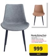 Mendy Dining Chair-Each