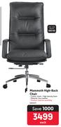 Mammoth High Back Chair-Each