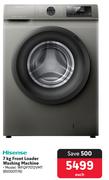 Hisense 7Kg Front Loader Washing Machine WFQP7012VMT-Each