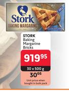 Stork Baking Margarine Bricks-30 x 500g
