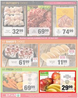 SPAR COUNTRY EASTERN CAPE : My Spar (20 April - 2 May 2021) Valid In Amahlathi, Bedford, Buffalo Flats, Cala, Centane, Hankey, Komga, Nemato, Patensie, Peddie, Zastron, Indwe, Kwa-Fetting, page 5