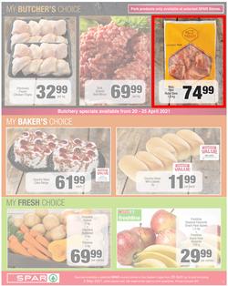 SPAR COUNTRY EASTERN CAPE : My Spar (20 April - 2 May 2021) Valid In Amahlathi, Bedford, Buffalo Flats, Cala, Centane, Hankey, Komga, Nemato, Patensie, Peddie, Zastron, Indwe, Kwa-Fetting, page 5