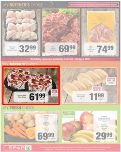 SPAR COUNTRY EASTERN CAPE : My Spar (20 April - 2 May 2021) Valid In Amahlathi, Bedford, Buffalo Flats, Cala, Centane, Hankey, Komga, Nemato, Patensie, Peddie, Zastron, Indwe, Kwa-Fetting, page 5
