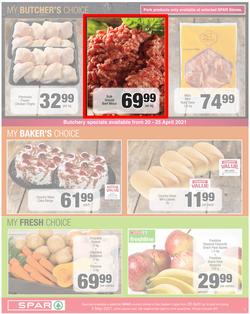 SPAR COUNTRY EASTERN CAPE : My Spar (20 April - 2 May 2021) Valid In Amahlathi, Bedford, Buffalo Flats, Cala, Centane, Hankey, Komga, Nemato, Patensie, Peddie, Zastron, Indwe, Kwa-Fetting, page 5