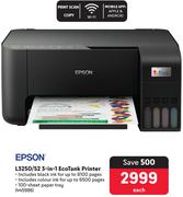 Epson L3250/52 3-In-1 Eco Tank Printer 445986-Each