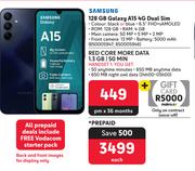 Samsung Galaxy A15 Smartphone-Each