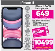 Apple iPhone 11 64GB Smartphone-Each