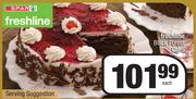 Spar Freshline Black Forest Cake-Each