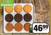 Spar Freshline Muffins 6s Plus 3 Free-Per Tray