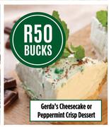 Gerda's Cheesecake Or Peppermint Crisp Dessert