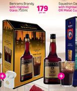 Bertrams Brandy-750ml Per Set