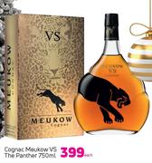 Cognac Meukow VS The Panther-750ml Each