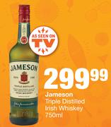 Jameson Triple Distilled Irish Whiskey-750ml