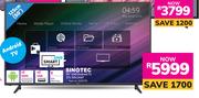 Sinotec 50" UHD Android TV STL-50U20AT