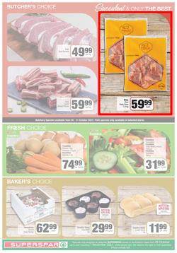 SUPERSPAR EASTERN CAPE : Our Best For Less (26 October - 7 November 2021) | Valid In Butterworth, Cofimvaba, Daku, Engcobo, Georgious, Highway, Kwantu, Mdantsane, Ndu, New Brighton, Protea, Zonke, page 5