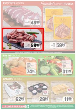 SUPERSPAR EASTERN CAPE : Our Best For Less (26 October - 7 November 2021) | Valid In Butterworth, Cofimvaba, Daku, Engcobo, Georgious, Highway, Kwantu, Mdantsane, Ndu, New Brighton, Protea, Zonke, page 5