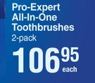 Oral-B Pro Expert All In One Toothbrushes 2 Pack-Each