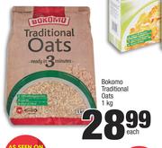 Bokomo Traditional Oats-1kg Each
