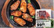 Food Lover's Back Bacon-1Kg Per Kg
