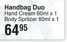 Nature's Edition Vanilla Handbag Duo