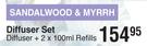 Nature's Edition Sandalwood & Myrrh Diffuser Set