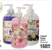 Nesti Dante Liquid Soap Assorted-500ml Each