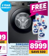Samsung 8Kg Front Load Washing Machine WW80TA046AX/FA