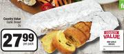 Country Value Garlic Bread 2's Pack- Per Pack