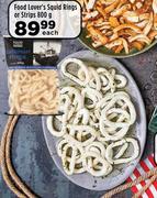 Food Lover's Squid Rings Or Strips-800g Each