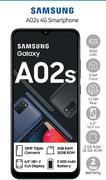 Samsung A02s 4G Smartphone-On Smart Top UP XS+ (24 Month)